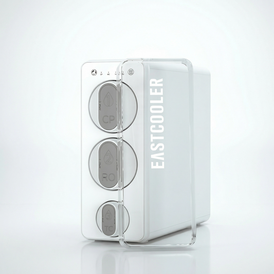 Sistem de osmoză inversă fără rezervor sub chiuvetă – 600 GPD, filtrare în 11 etape, post-filtru mineral alcalin, indicator de viață a filtrului, pur la scurgere 3:1