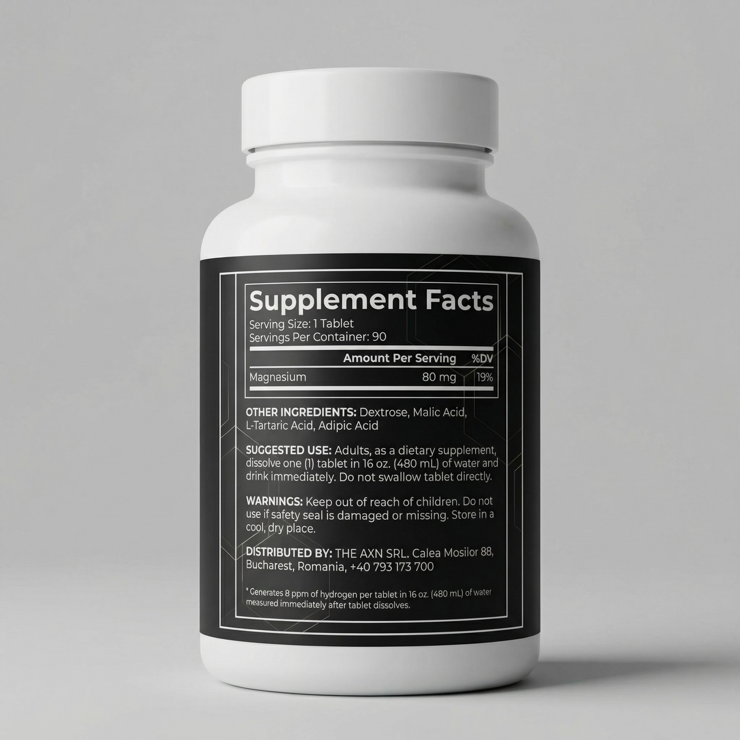 Hydrion H2 Molecular Hydrogen, 90 Tablete