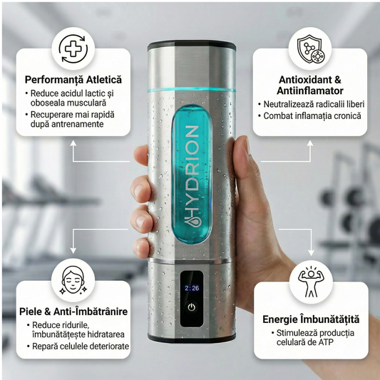 Hydrion Pulse Hydrogen Water Bottle
