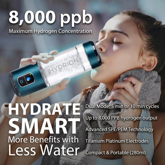 Hydrion Pulse Sticlă Apă Hidrogenată