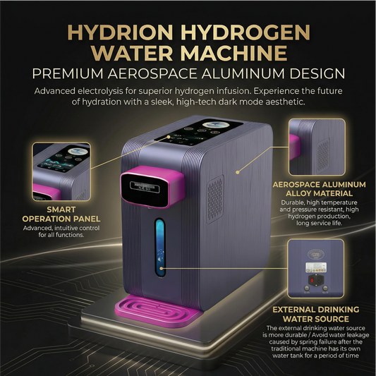 Aparat de apă cu hidrogen Hydrion Onyx + inhalator