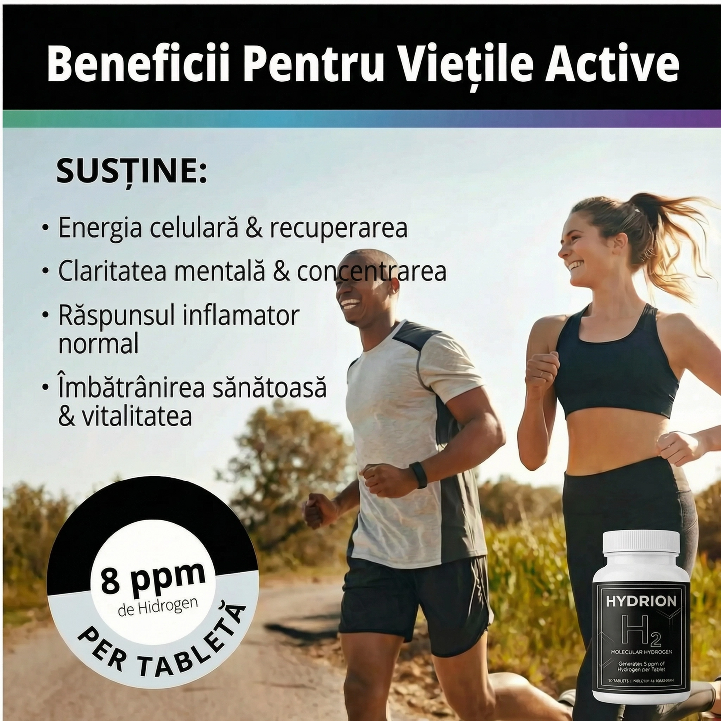 Hydrion H2 Molecular Hydrogen, 90 Tablete