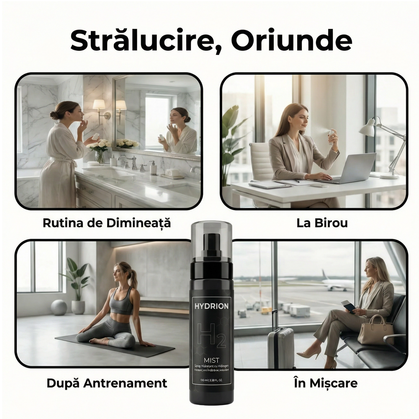 Hydrion Mist | Spray hidratant cu hidrogen