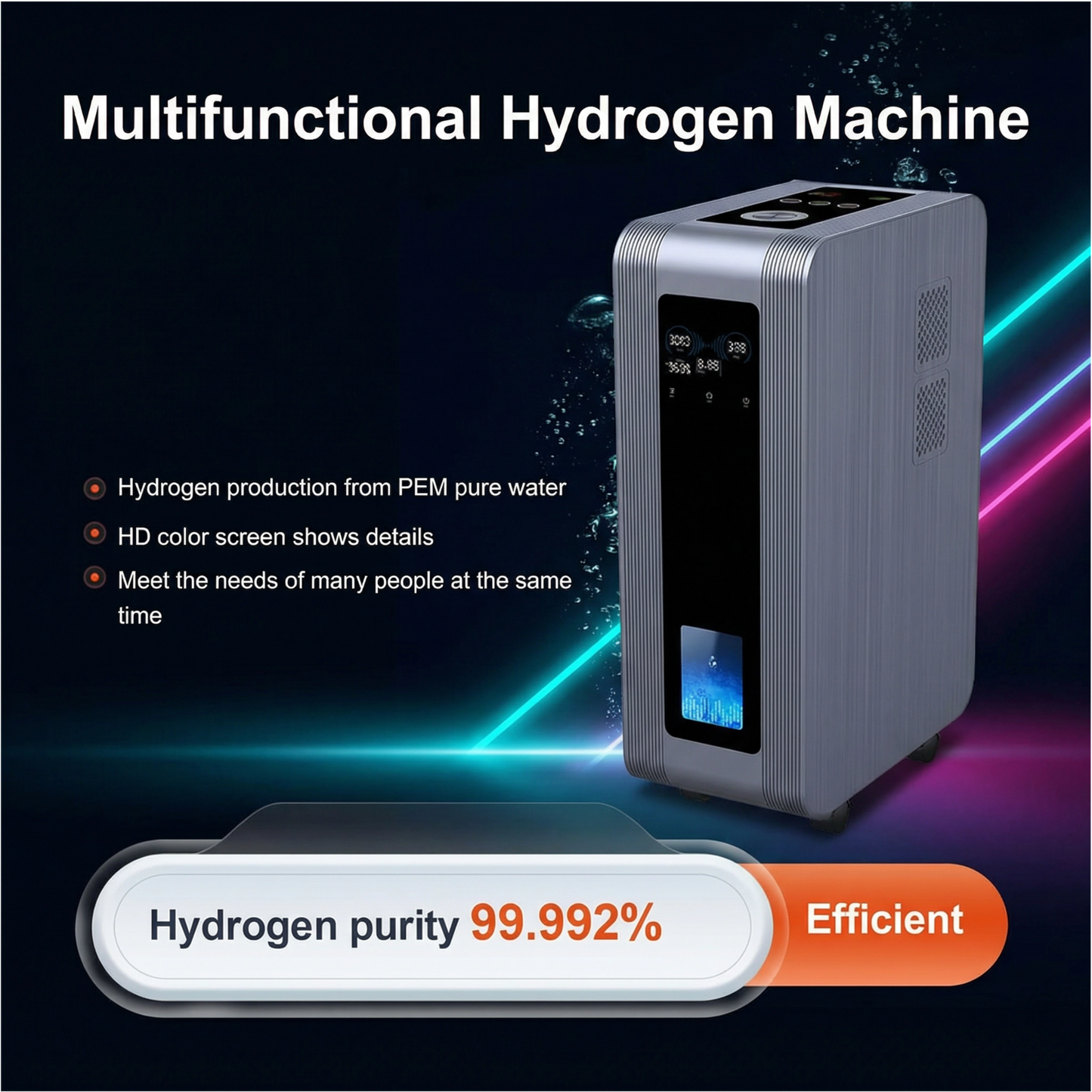 Hydrion Titan Mașină de inhalare a hidrogenului
