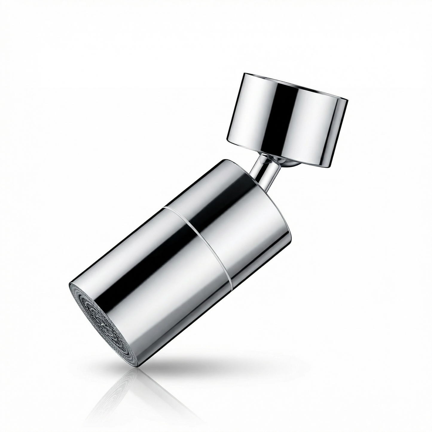 Filtru de apă pentru robinet rotativ 1080° – Filtrare cu cărbune activat în 4 straturi, alamă fără plumb, potrivire universală, 8 filtre de schimb incluse