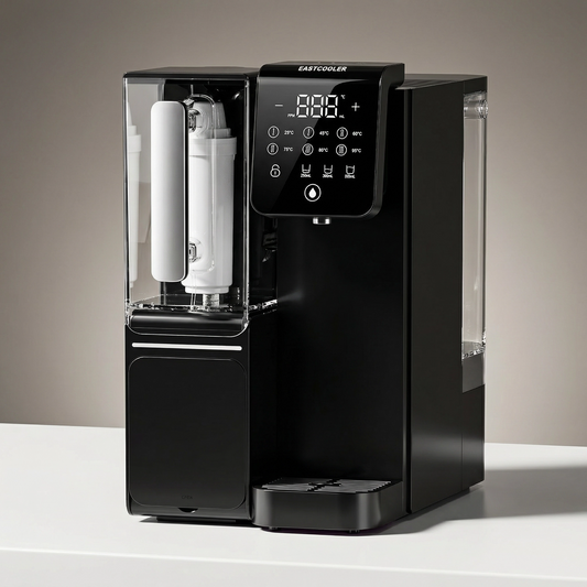 Filtru de apă cu osmoză inversă de blat & Dozator de apă caldă – 6 setări de temperatură, 0,0001 microni RO, certificat NSF/ANSI 58, rezervor de 4,5 l