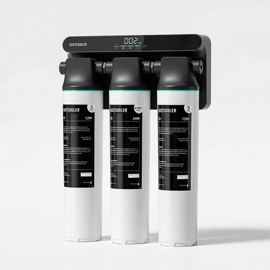 Sistem de filtrare a apei cu osmoză inversă fără rezervor sub chiuvetă – 800 GPD, 0,0001 microni RO, afișaj TDS în timp real, raport pur la scurgere 4:1, robinet dedicat inclus