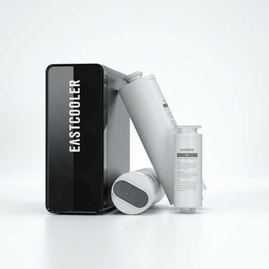 Sistem de osmoză inversă fără rezervor sub chiuvetă – 1000 GPD, filtrare în 11 trepte, robinet inteligent cu afișaj TDS, post-filtru mineral alcalin, pur la drenaj 3:1